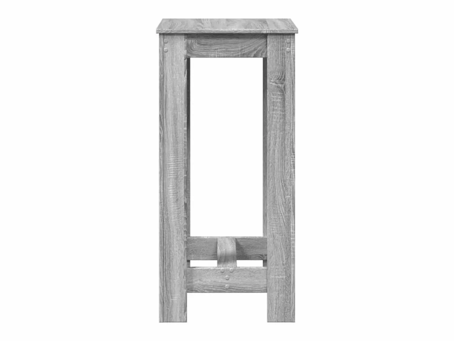 Sale Clicnbuy Mesa alta de bar madera ingeniería Sonoma 51x50x103,5 cm Gris