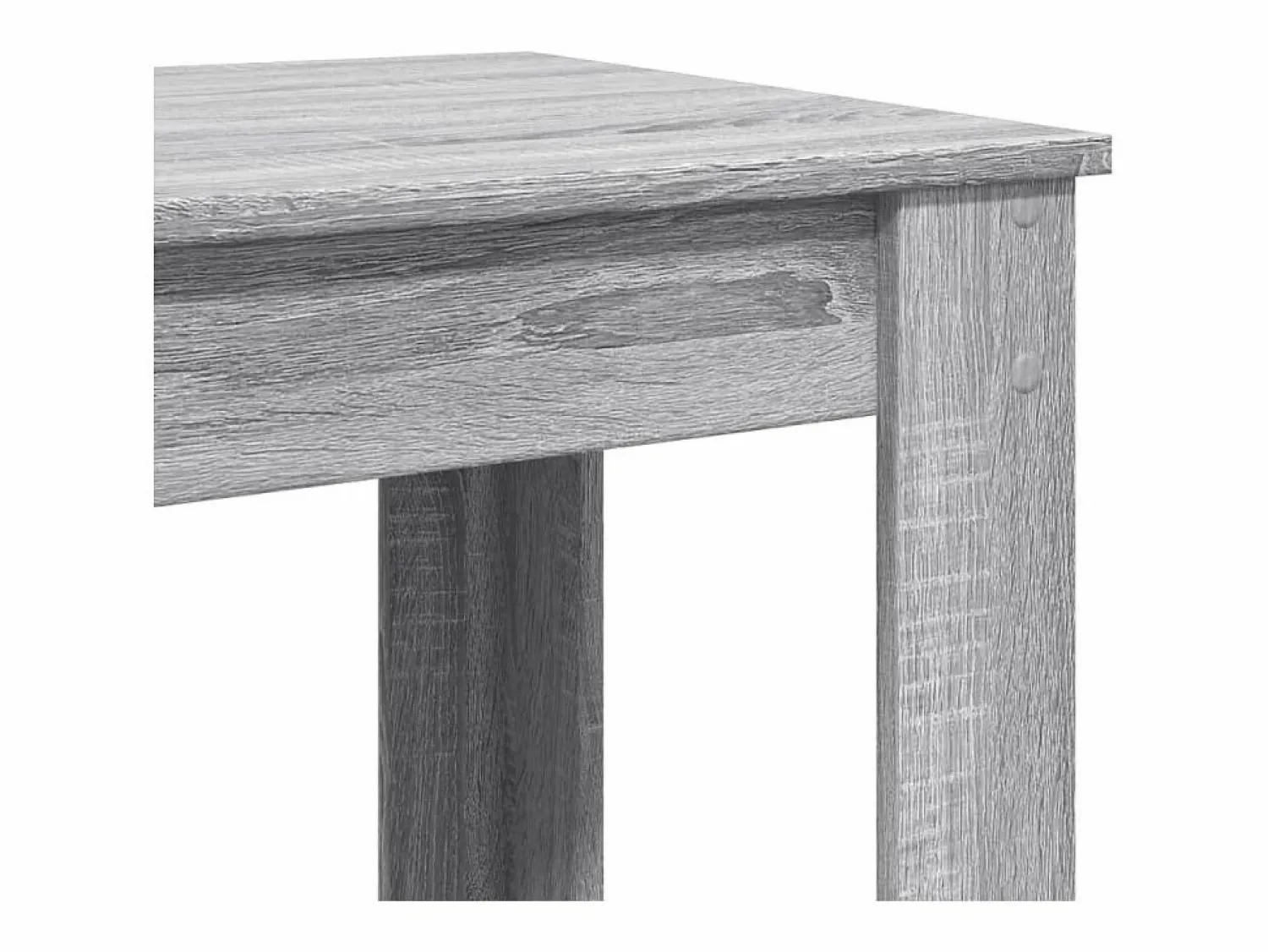 Sale Clicnbuy Mesa alta de bar madera ingeniería Sonoma 51x50x103,5 cm Gris