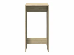 vidaxl Mesa alta de bar madera ingeniería roble Sonoma 51x50x103,5 cm