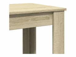 Clicnbuy Mesa alta de bar madera ingeniería roble Sonoma 102x50x103,5 cm