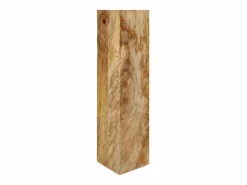 Clicnbuy Mesa alta de bar madera maciza de mango 112x55x108 cm
