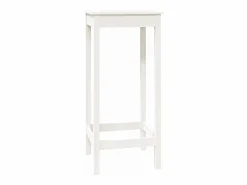 Clicnbuy Mesa alta de bar madera maciza de pino 50x50x110 cm