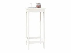 Hot Mesa alta de bar madera maciza de pino 50x50x110 cm ES334718 Mueble Bar