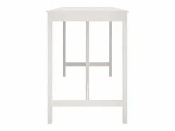 Discount Mesa alta de bar madera maciza de pino 180x80x110 cm Mueble Bar