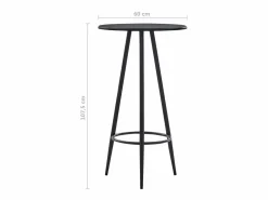 Clicnbuy Mesa alta de cocina MDF 60x107,5 cm
