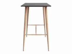 Best Clicnbuy Mesa alta de cocina 120x60x105 cm Negro