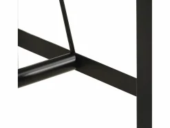 Sale Clicnbuy Mesa alta de hierro y madera maciza reciclada 110x55x107 cm Multicolor