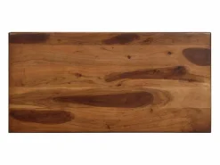 Best Mesa alta de madera maciza de acacia 120x60x107 cm Mesa Alta