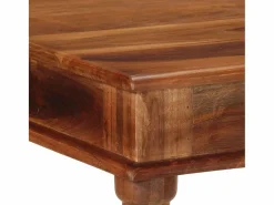 Best Mesa alta de madera maciza de acacia 120x60x107 cm Mesa Alta