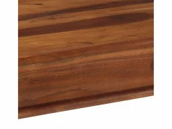 Best Mesa alta de madera maciza de acacia 120x60x107 cm Mesa Alta