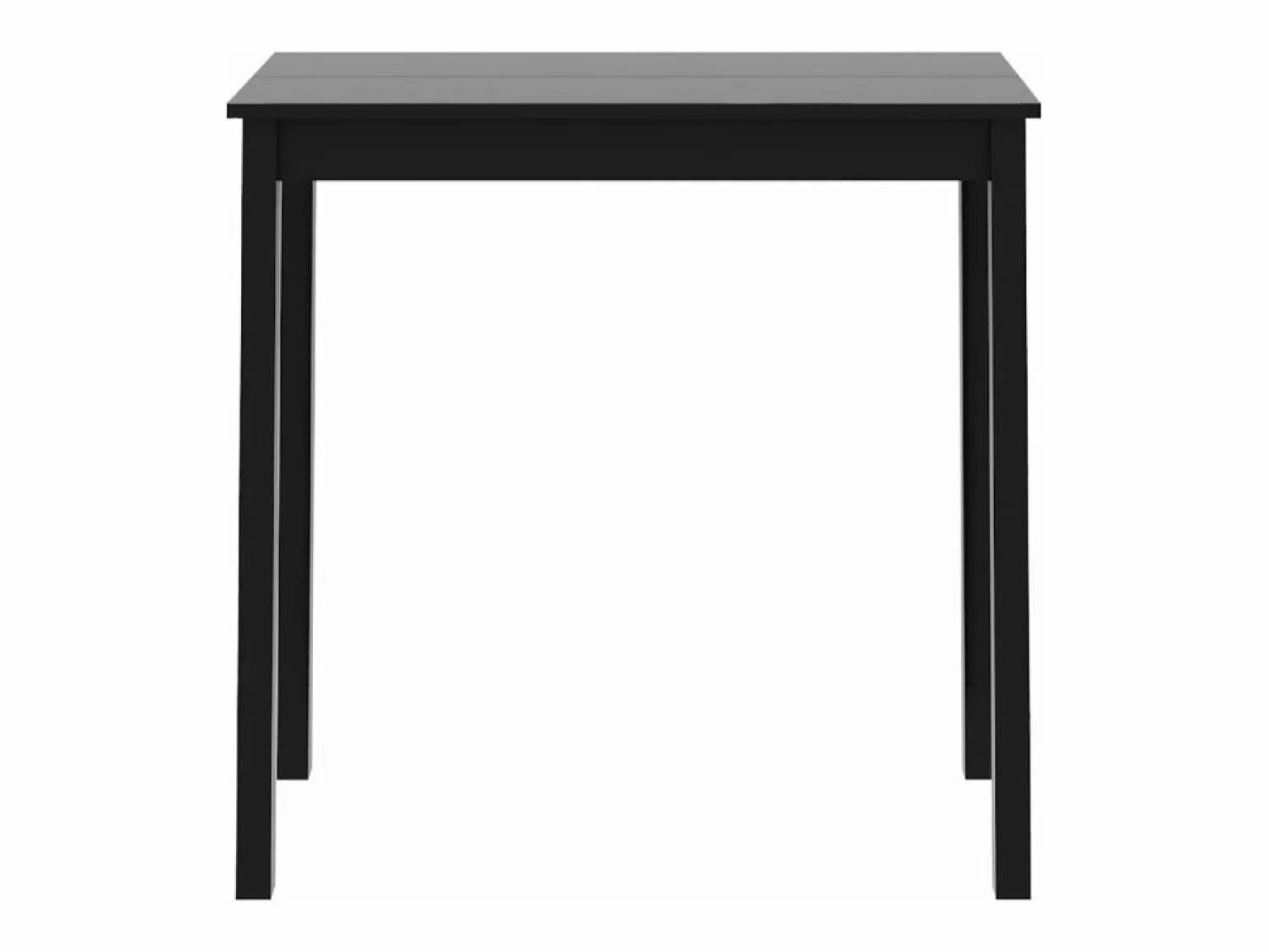 Hot Mesa alta negra de MDF 115x55x107 cm ES726050 Negro