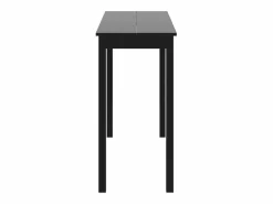 Hot Mesa alta negra de MDF 115x55x107 cm ES726050 Negro