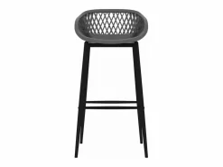 Sale vidaxl Mesa alta y taburetes de bar 7 piezas y gris Blanco