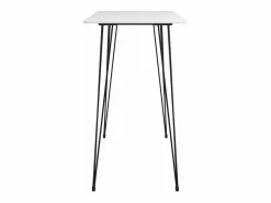 vidaxl Mesa alta y taburetes de bar 7 piezas