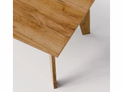 Mesa ARIS 138 x 80 cm para cocina, salón, comedor Roble Craft