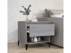 Discount Mesa auxiliar de madera contrachapada Sonoma 50x46x50 cm Mesa Auxiliar