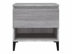Discount Mesa auxiliar de madera contrachapada Sonoma 50x46x50 cm Mesa Auxiliar