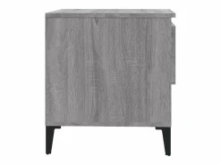 Discount Mesa auxiliar de madera contrachapada Sonoma 50x46x50 cm Mesa Auxiliar
