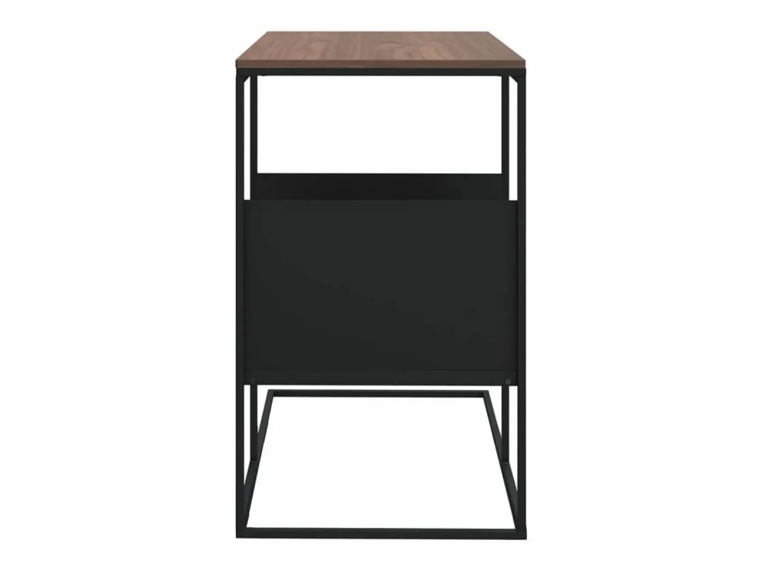 Hot Mesa auxiliar de madera contrachapada 55x36x59,5 cm Mesa Auxiliar