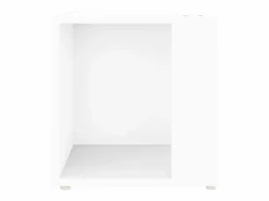 Hot Mesa auxiliar de madera contrachapada 33x33x34,5 cm Mesa Auxiliar