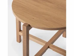 Mesa auxiliar de Madera Natural 45 x 56- Arzen
