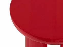 Clearance Mesa auxiliar de MDF - lacado - DERLALI Colección Rouge Passion|Mesa Auxiliar