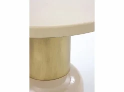 Mesa auxiliar de metal