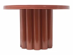 Sale Vente-unique Mesa auxiliar de metal - Color: - SEMALIA Terracota