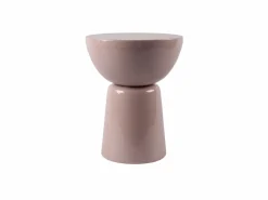 Sale Mesa auxiliar de metal - claro brillante - MENIRO Mesa Auxiliar