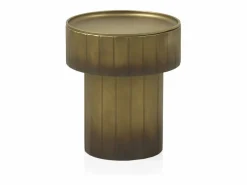 Mesa auxiliar de metal