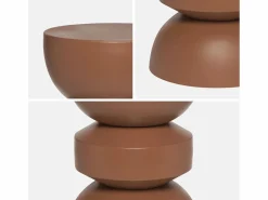 Sale Sweeek Mesa auxiliar de metal terracotta Terracota
