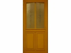 Hot GD Menuiseries Mesa auxiliar derecha Exo Wooden Entrance Door 'Sandy' 215X90 sin manilla Marru00f3n