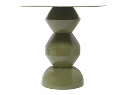 Vente-unique Mesa auxiliar en metal - Verde - SUPITA