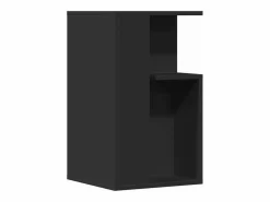 Clicnbuy Mesa auxiliar madera de ingeniería 35x35x60 cm