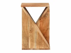 Clearance Mesa auxiliar madera maciza de acacia 35x35x55 cm Mesa Auxiliar