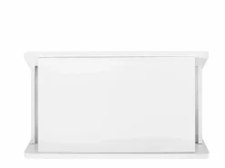 Merax Mesa auxiliar móvil con estantes de almacenaje, aparador - 81x33x51,5 cm - MDF -