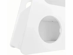 Merax Mesa auxiliar móvil con estantes de almacenaje, aparador - 81x33x51,5 cm - MDF -