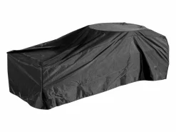 Sale Vente-unique Mesa brasero gris de MGO, de gas, rectangular con hoguera redonda en el lateral - SEROZA Gris claro