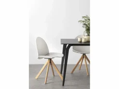 Hot Mesa cerámica con patas de metal 150x91 Mesa De Comedor