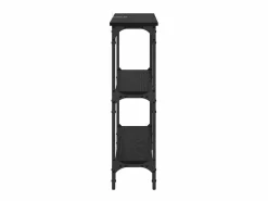 Clearance Mesa Consola con estante Roble 75 x 22.5 x 75 cm Consola