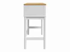Clicnbuy Mesa consola FLORO madera maciza de pino 89,5x36,5x73 cm
