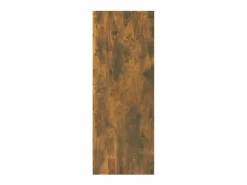 Clicnbuy Mesa consola madera contrachapada roble ahumado 78x30x80 cm