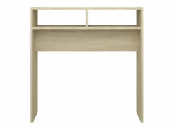 vidaxl Mesa consola madera contrachapada roble Sonoma 78x30x80 cm