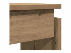 Clicnbuy Mesa consola madera de ingeniería roble artesanal 102x30x80 cm