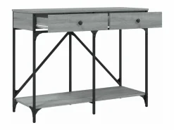 Mesa consola madera de ingeniería Sonoma 100x39x78,5 cm Consola