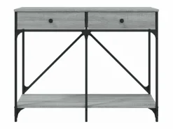 Mesa consola madera de ingeniería Sonoma 100x39x78,5 cm Consola