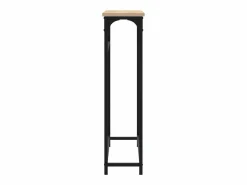 vidaxl Mesa consola roble Sonoma 75x19,5x75 cm madera de ingeniería
