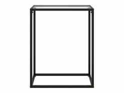 Mesa consola vidrio templado 60x35x75 cm Consola