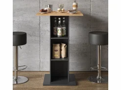 Sale Vicco Mesa de bar antracita 70x70x109 rodeo Gris antracita