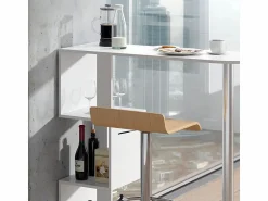 Outlet Mesa de bar 113x39.8x111.8 vincent Mueble Bar